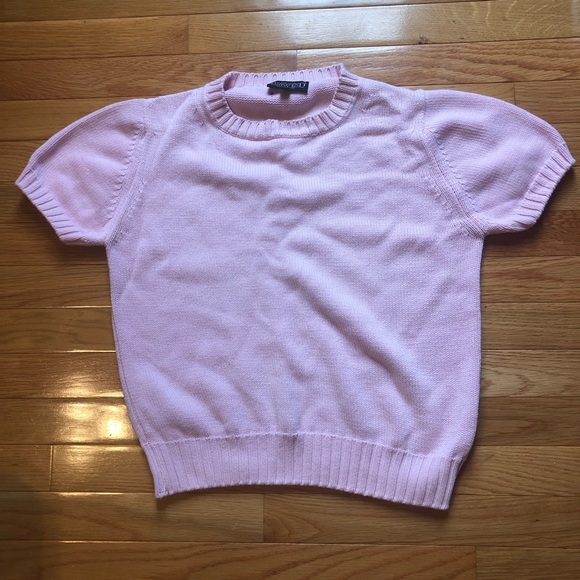 Lands' End Tops - Pink Knit Shirt